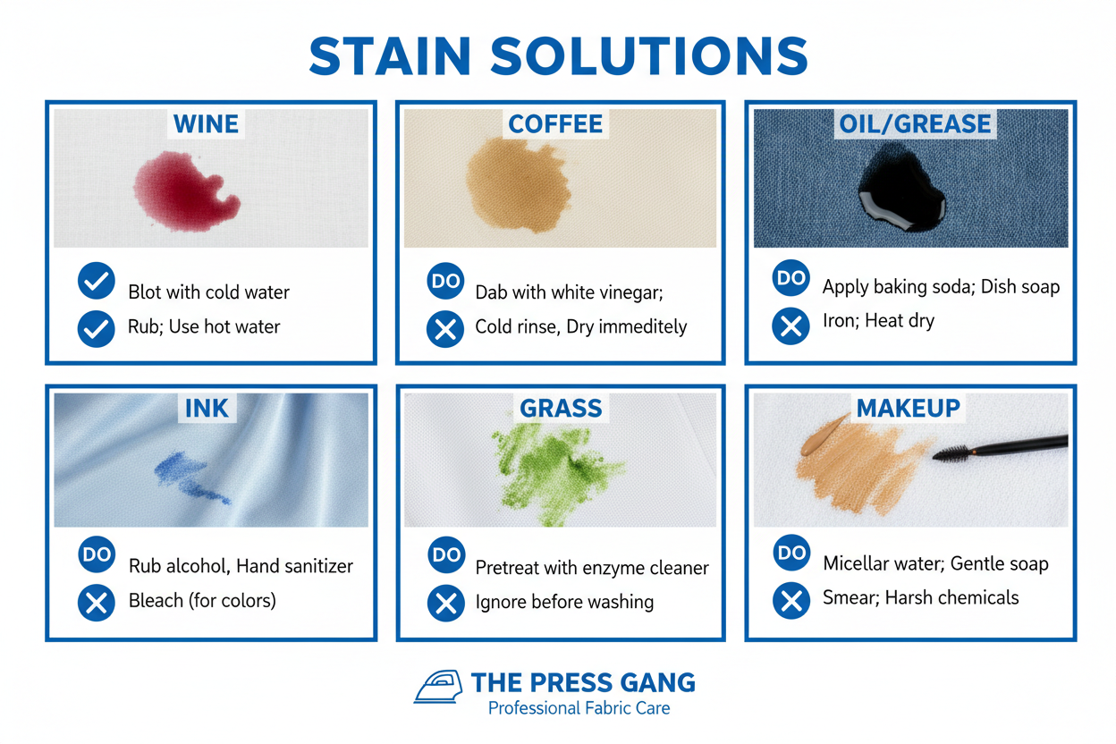 The Ultimate Guide to Stain Removal: Expert Tips from Professional Dry Cleaners