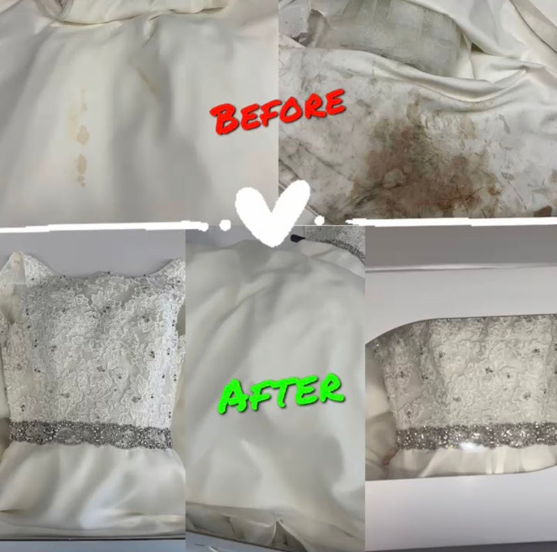 Wedding Dress Stain Removal