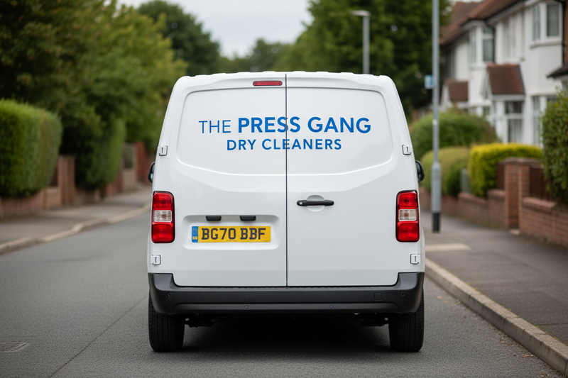 PLAIN WHITE VAN WITH THE NUMBER PLATE BG70BBF